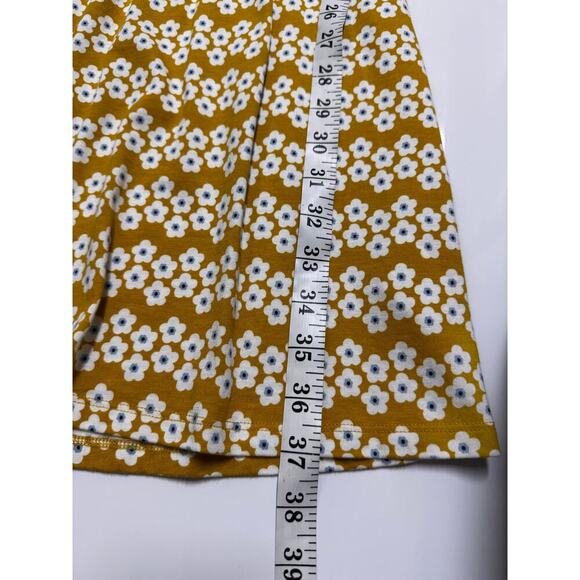 Boden • Penelope Jersey Dress mustard yellow Dijon Daisy Stripe midi Size 6 NWOT - Picture 4 of 7